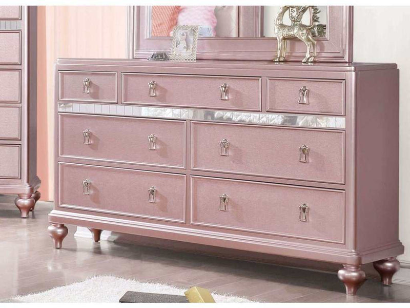 Avior Rose Gold  Dresser