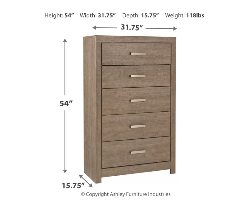 Culverbach Five Drawer Chest