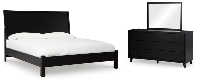 Danziar Panel Bed Bedroom Set
