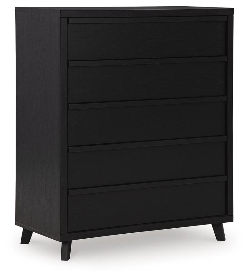 Danziar Panel Bed Bedroom Set