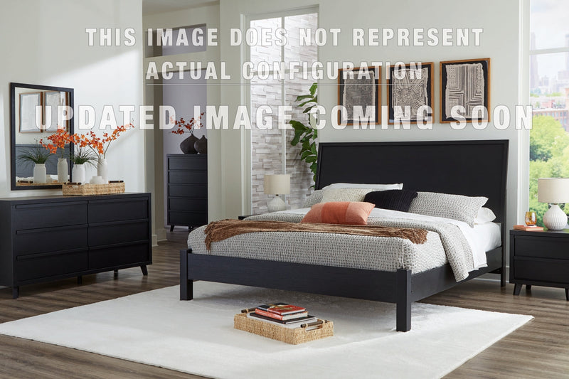 Danziar Slat Headboard Bedroom Set