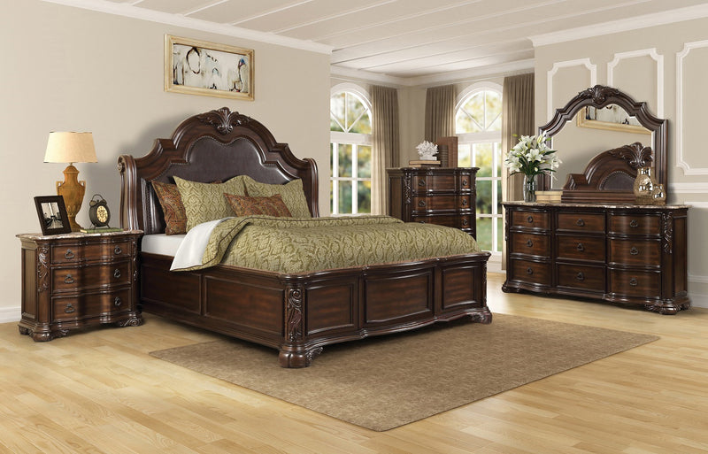 Briarwood Warm Brown Bedroom Set