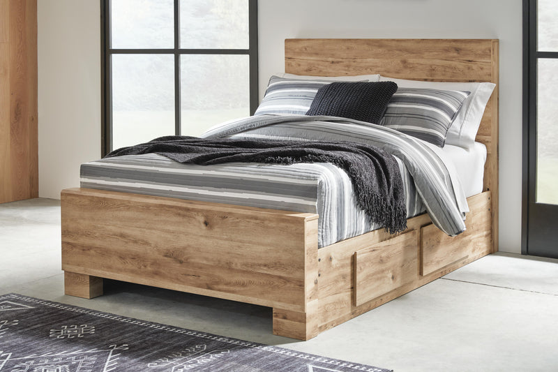 Hyanna Panel Bed with 2 Side Storage