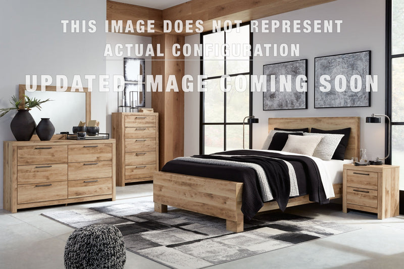 Hyanna Panel Storage Bed Bedroom Set