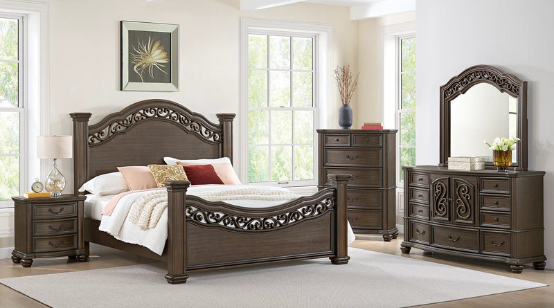 Blackoak Dark Bedroom Set