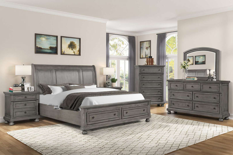 Crestwood Grey Bedroom Set