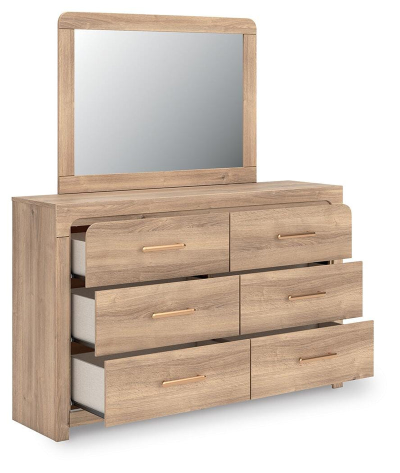 Kinlanni Upholstered Panel Bed Bedroom Set