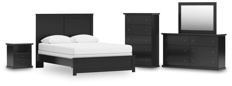 Maribel Panel Bed Bedroom Set