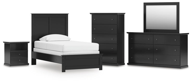 Maribel Panel Bed Bedroom Set