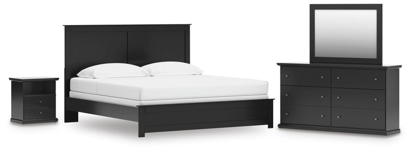 Maribel Panel Bed Bedroom Set