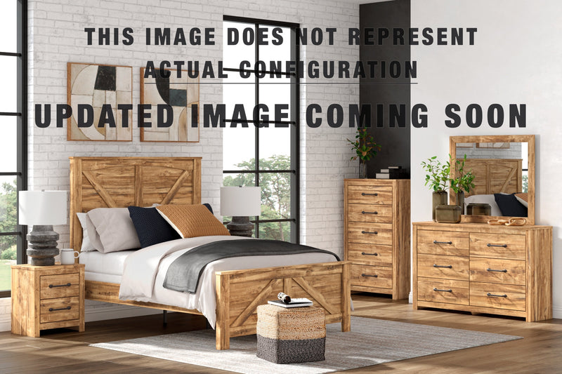 Maystonna Panel Bed Bedroom Set