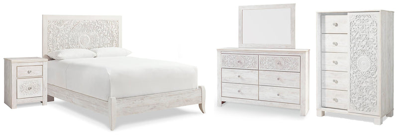 Paxberry Panel Bed Bedroom Set