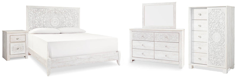 Paxberry Panel Bed Bedroom Set