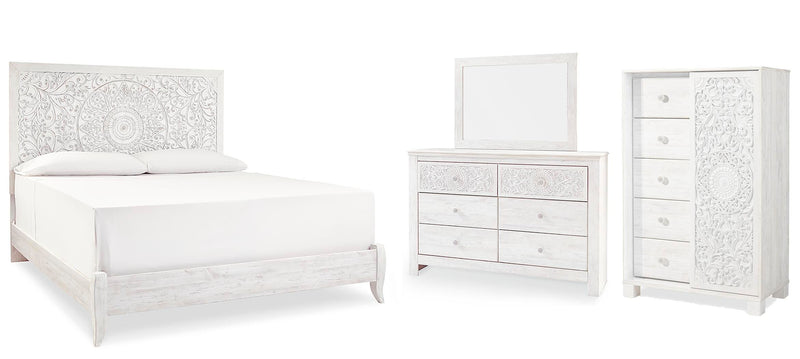 Paxberry Panel Bed Bedroom Set