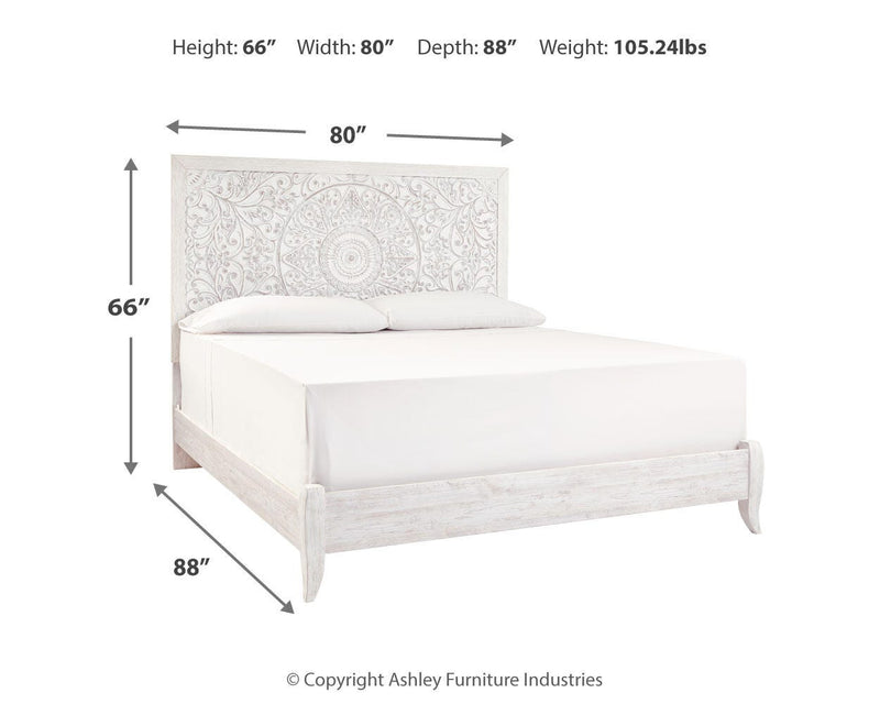 Paxberry Panel Bed