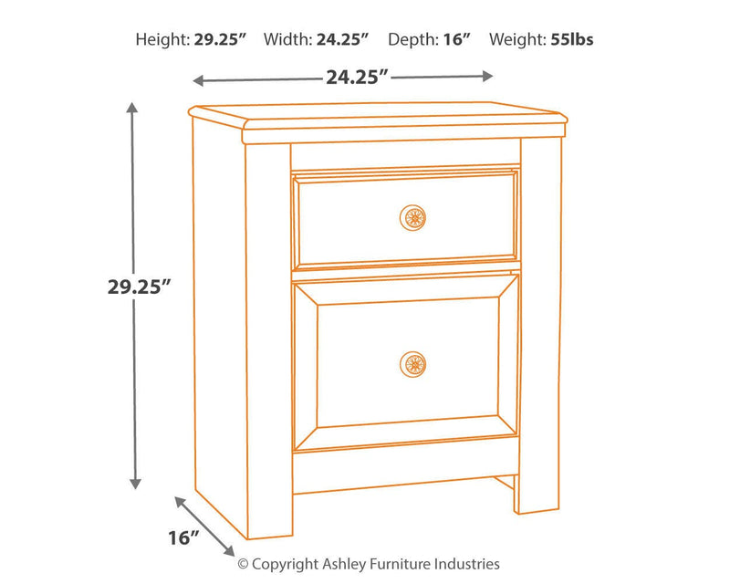 Paxberry Panel Bed Bedroom Set