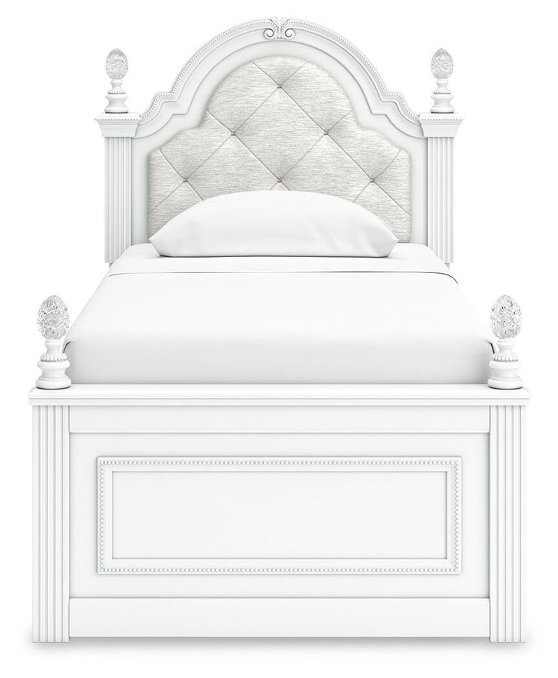 Maylilly Upholstered Panel Storage Bed