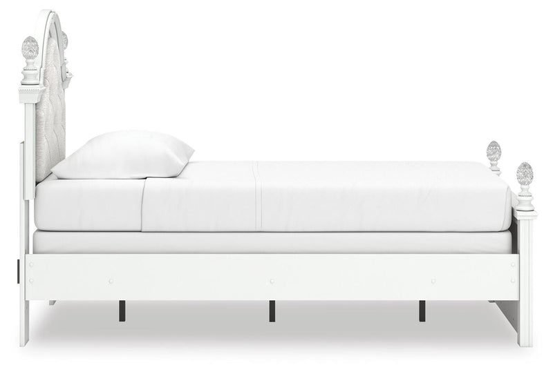 Maylilly Upholstered Panel Bed