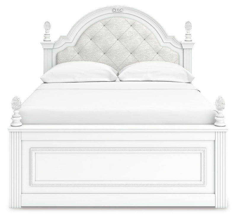 Maylilly Upholstered Panel Storage Bed