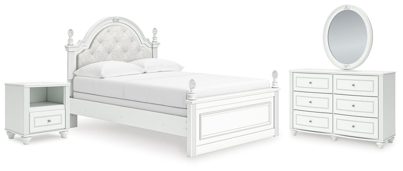 Kozlani Upholstered Panel Bed Bedroom Set