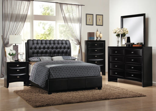 Carbona Black Bedroom Set