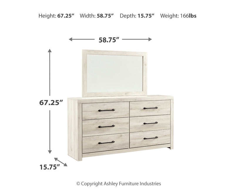 Cambeck Dresser and Mirror