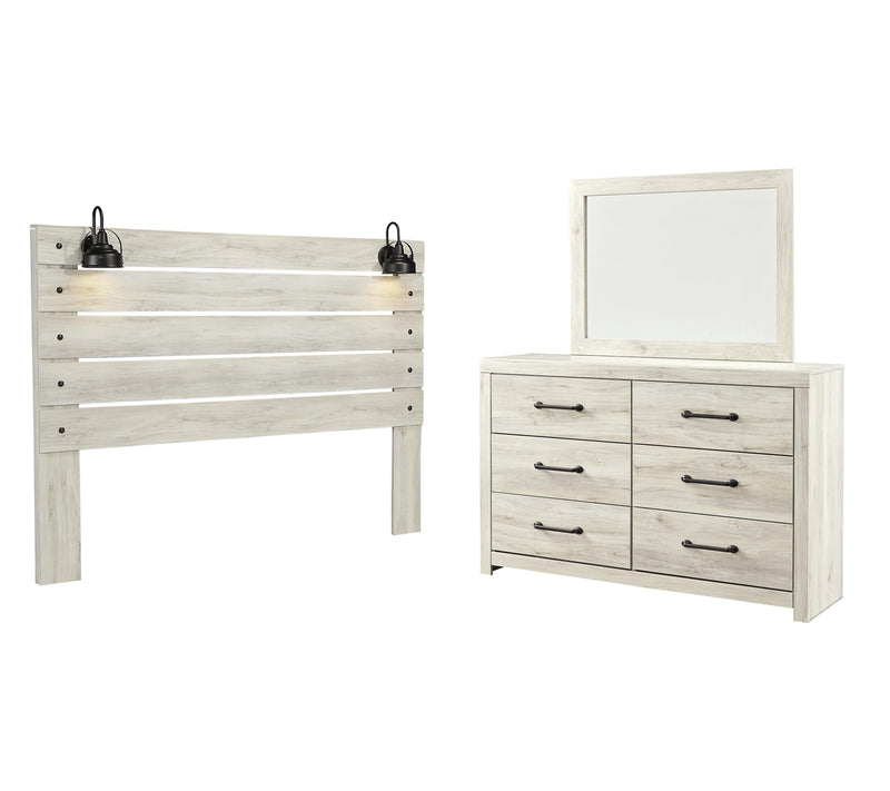 Cambeck Panel Headboard Bed Bedroom Set