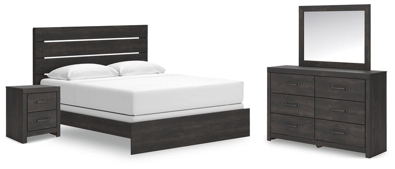 Hollivern Panel Bed Bedroom Set