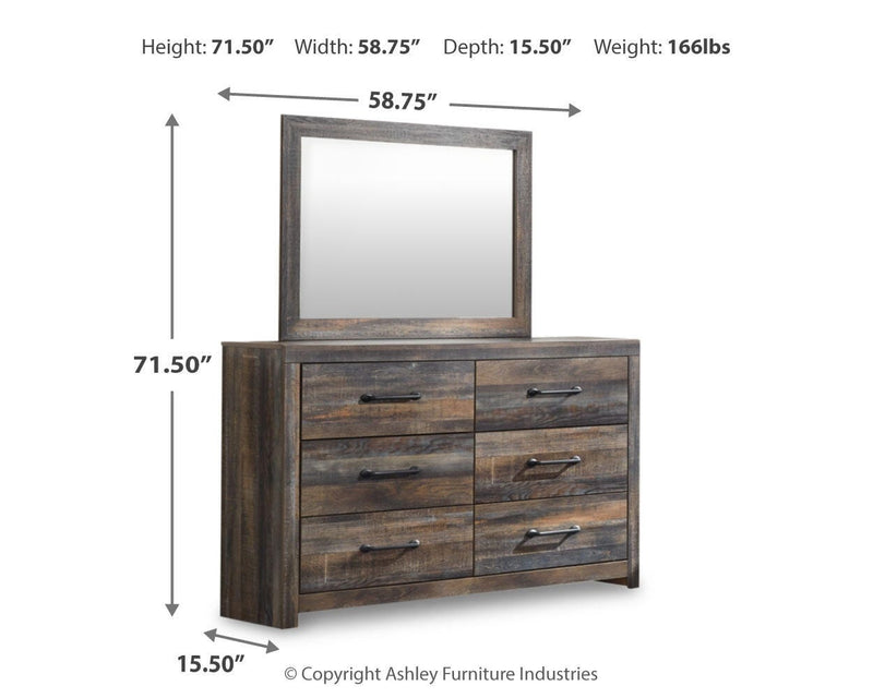 Drystan Bookcase Bed Bedroom Set