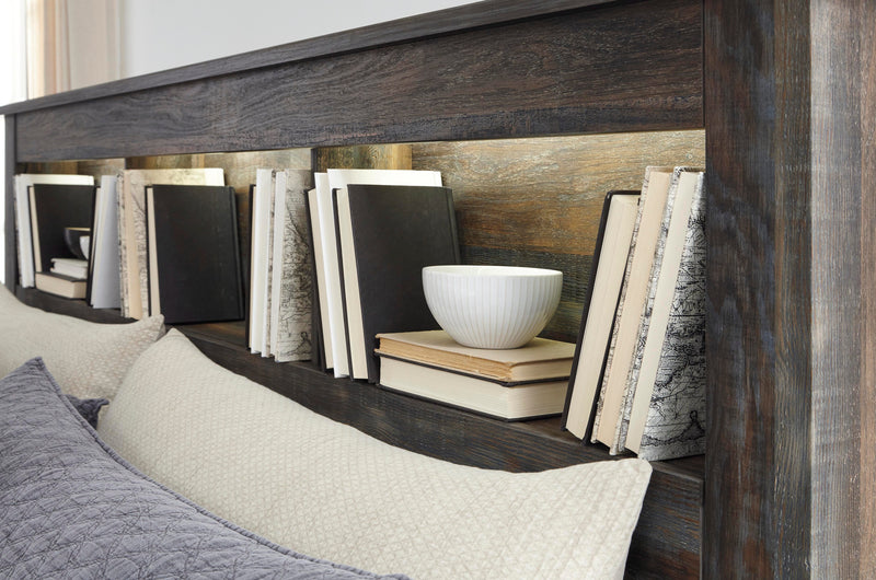 Drystan Bookcase Headboard Bedroom Set