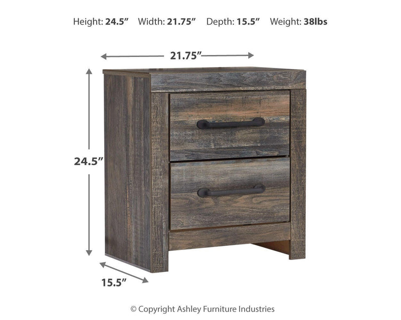 Drystan Panel Bookcase Bed Bedroom Set