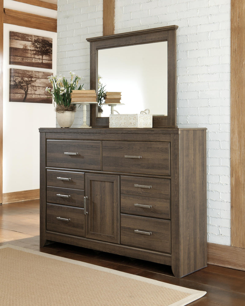 Juararo Panel Headboard Bed Bedroom Set