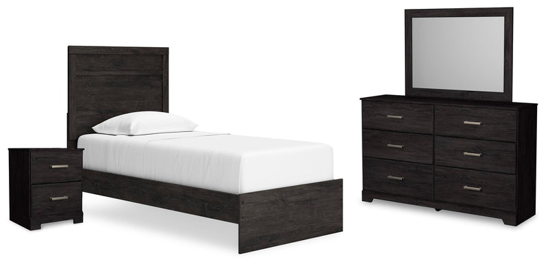 Belachime Panel Bed Bedroom Set