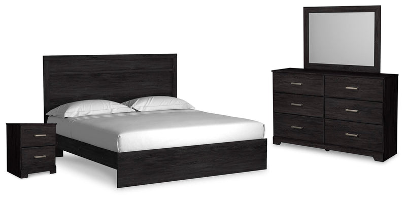 Belachime Panel Bed Bedroom Set