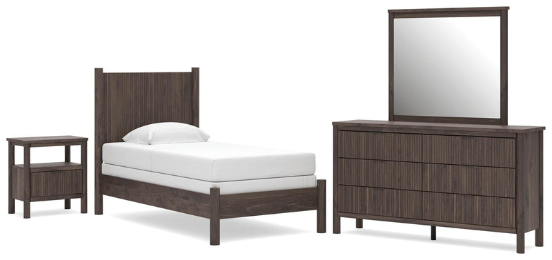 Pamytta Panel Bed Bedroom Set