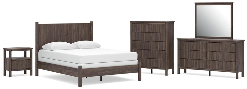 Pamytta Panel Bed Bedroom Set