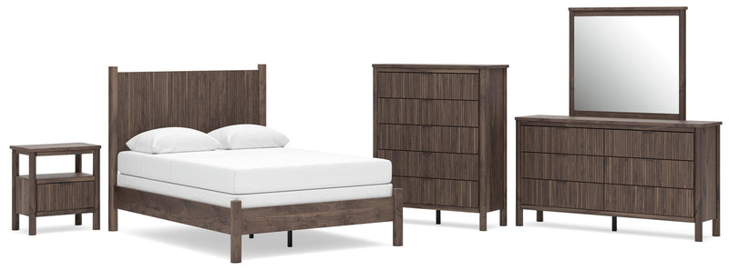 Pamytta Panel Bed Bedroom Set