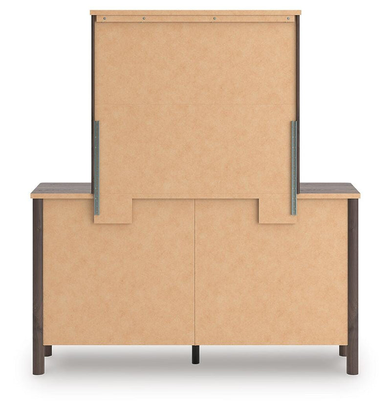 Pamytta Upholstered Panel Platform Bed Bedroom Set