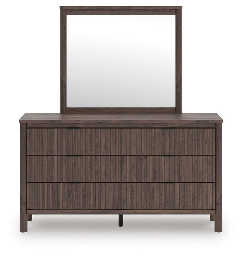 Pamytta Upholstered Panel Bed Bedroom Set