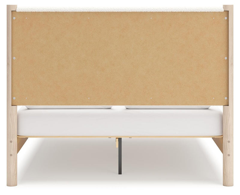 Cadmori Upholstered Panel Bed Bedroom Set