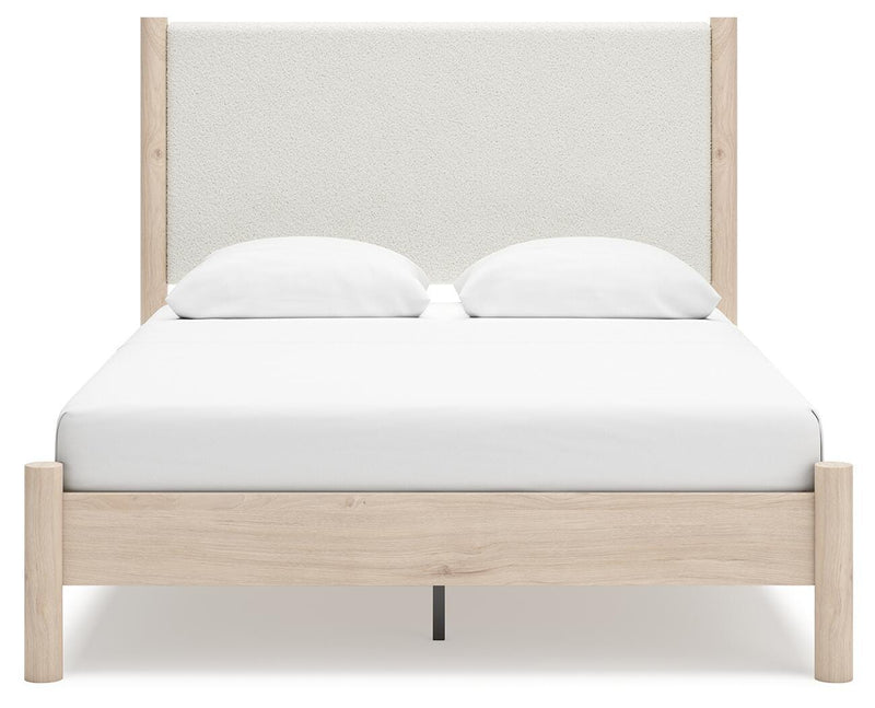 Cadmori Upholstered Panel Bed