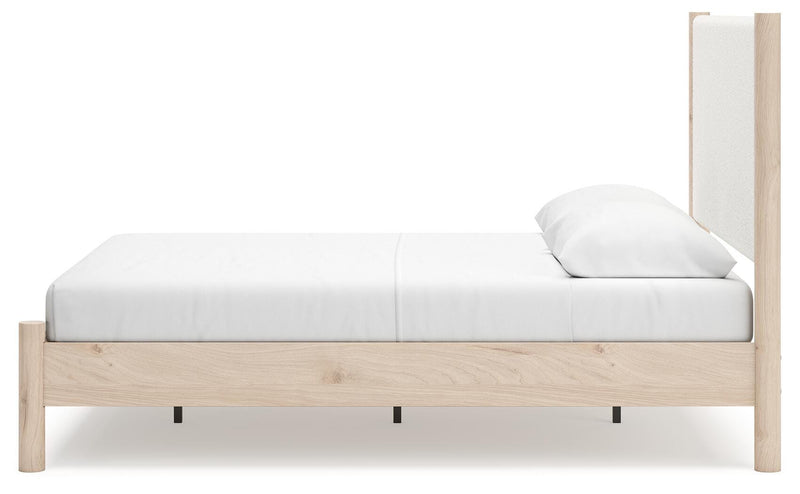 Cadmori Upholstered Panel Bed Bedroom Set