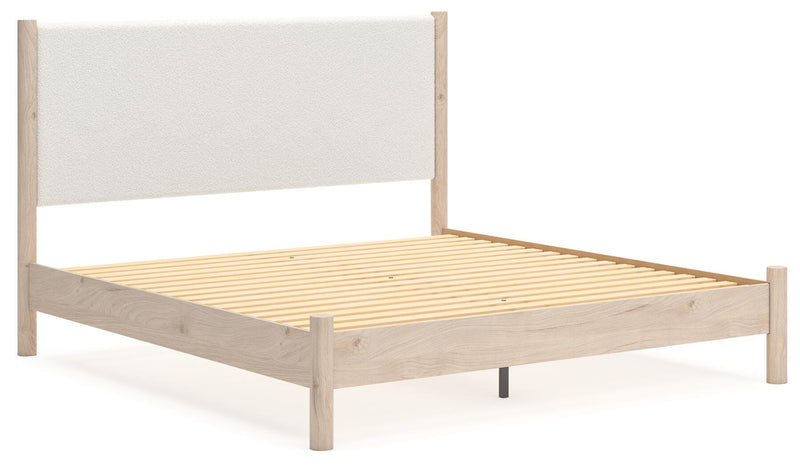 Cadmori Upholstered Panel Bed