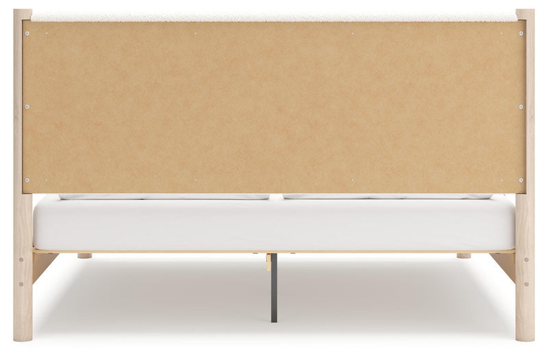 Cadmori Upholstered Panel Bed