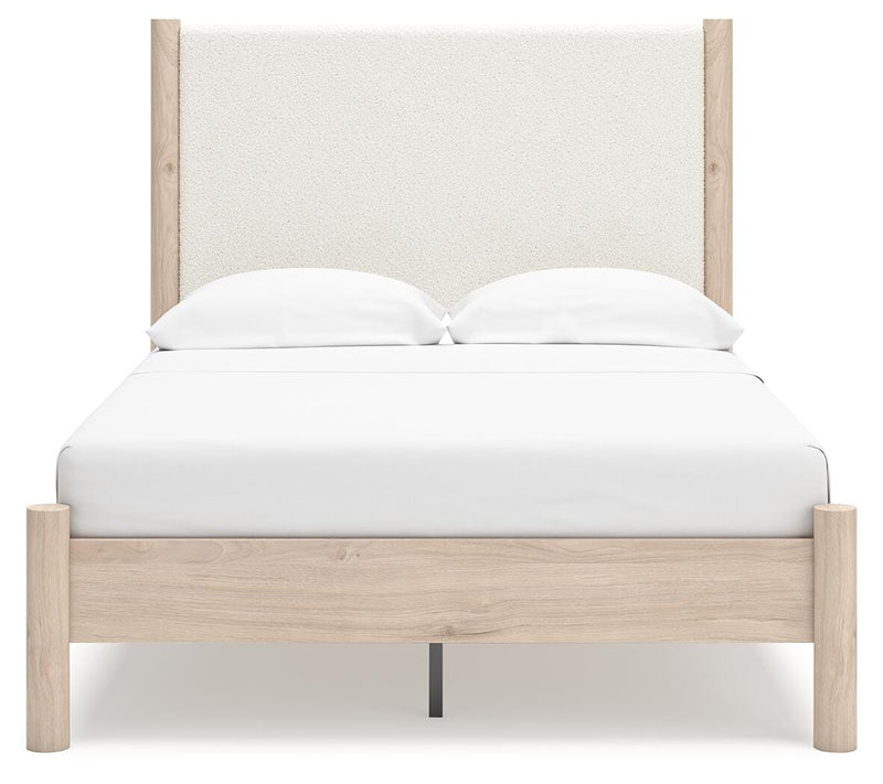 Cadmori Upholstered Panel Bed