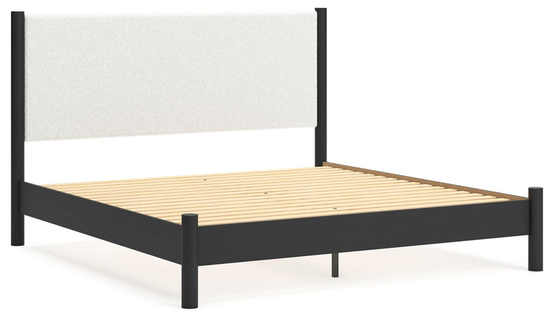 Cadmori Upholstered Panel Bed