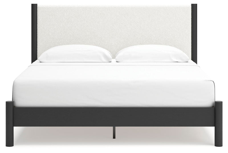 Cadmori Upholstered Panel Bed