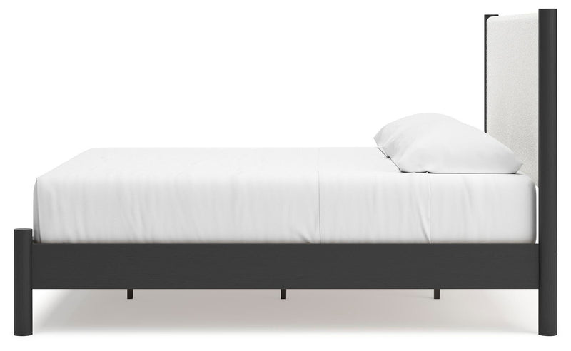 Cadmori Upholstered Panel Bed