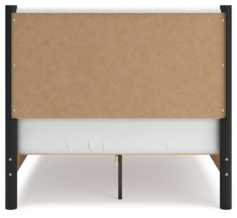 Cadmori Upholstered Panel Bed