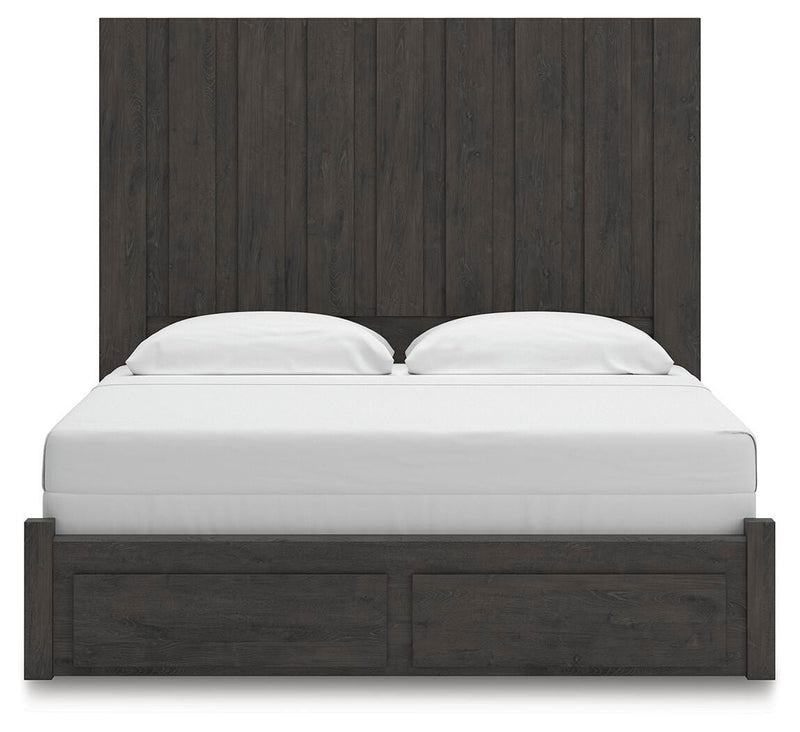 Parlayon Panel Storage Bed